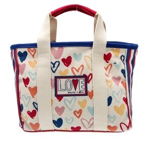 Brighton Red and‎ Blue Heart Totes